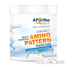 420 APOrtha Sports Amino Pattern essentielle Aminosäuren - vegane Presslinge